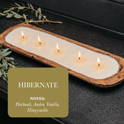 5-Wick Dough Bowl Soy Candle - Hibernate - Sassera